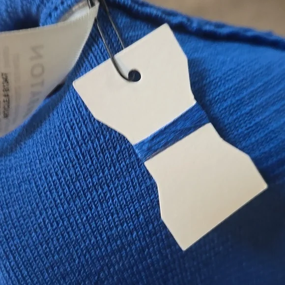 Babaton Blue Ribbed Tank Top - Picture 4 of 8